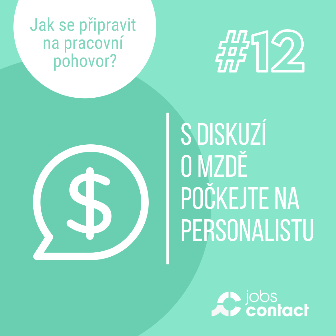 S diskuzí o mzdě počkejte na personalistu