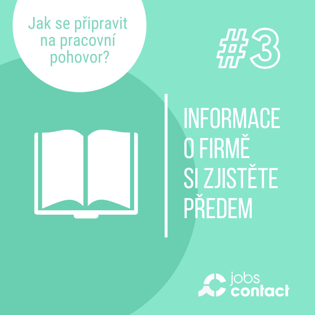 Informace o firmě si zjistěte předem