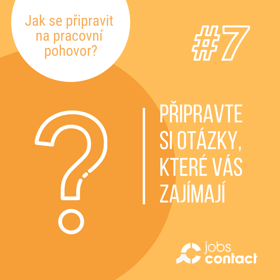 Připravte si otázky, které vás zajímají